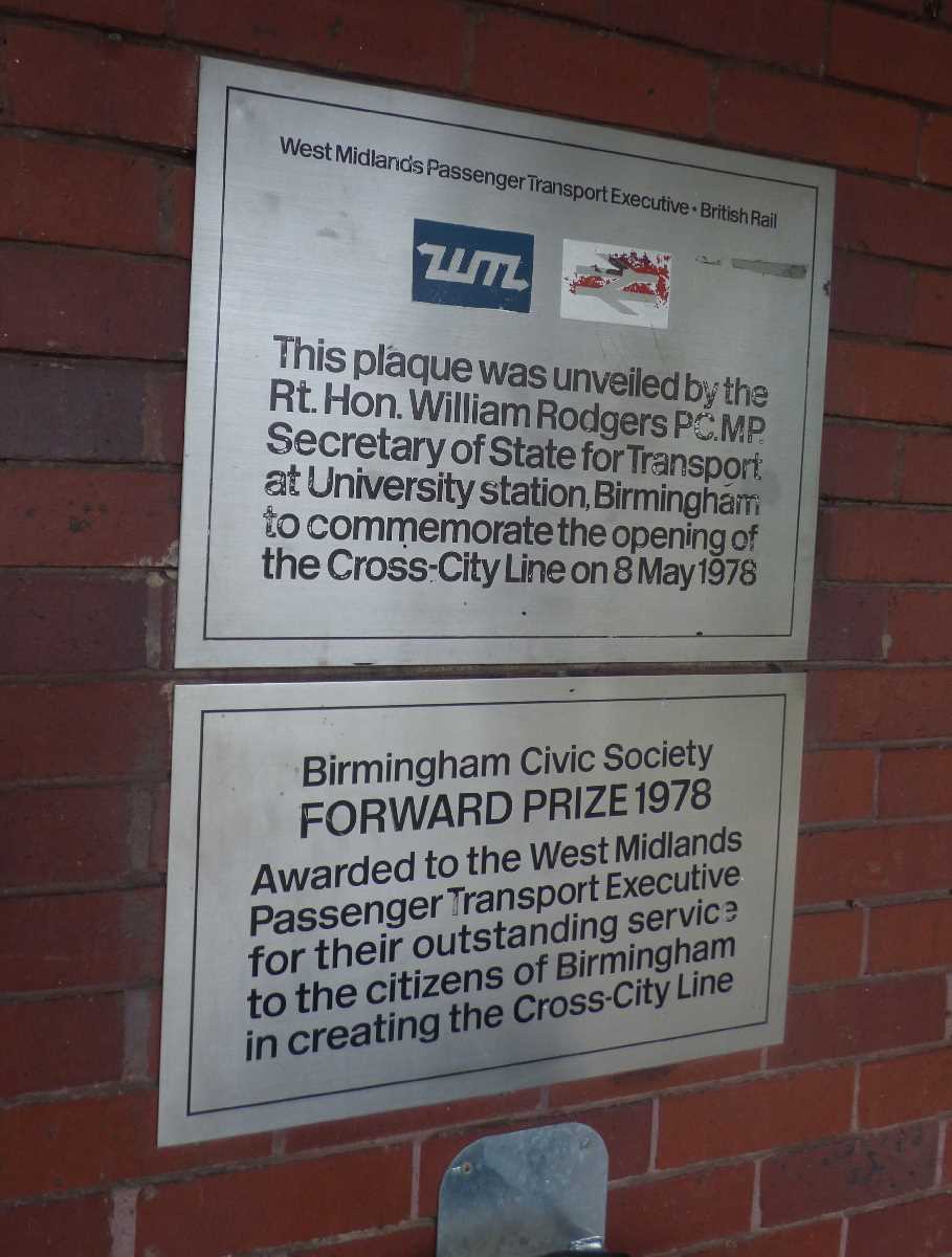 University Station plaques